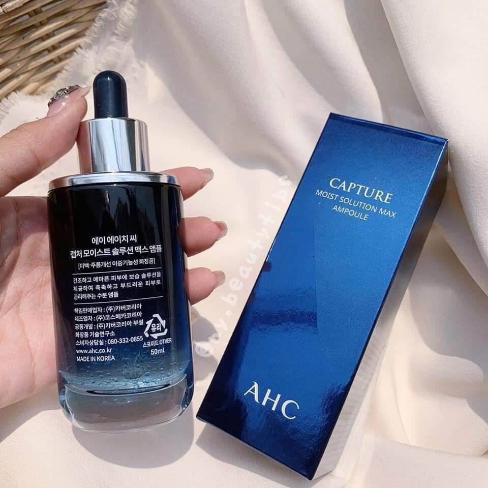 Tinh chất AHC Capture Moist Solution - Xanh 50ML- HÀNG CHÍNH HÃNG CS50 | BigBuy360 - bigbuy360.vn