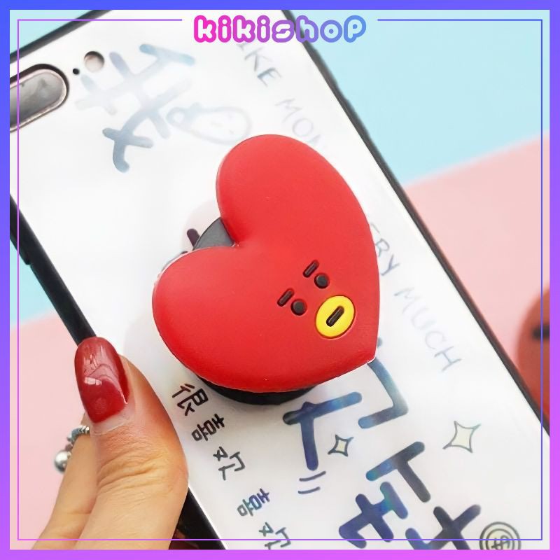 Popsocket Giá Đỡ Điện Thoại BT21 Tata Cooky Chimmy Shooky Koya Mang AJ dễ thương