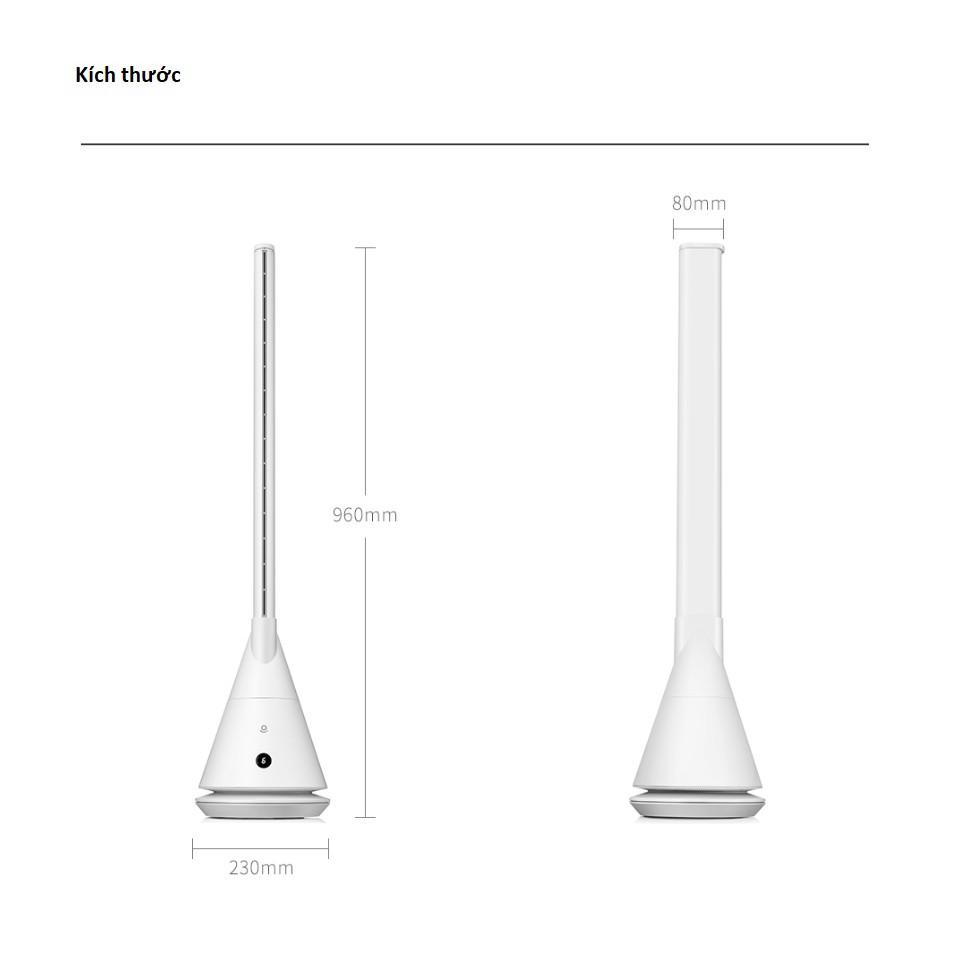 Quạt cây thông minh không cánh Xiaomi ROSOU SS4