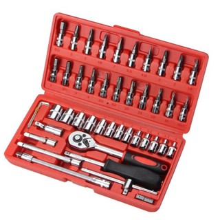 BỘ ĐỒ NGHỀ 46 MÓN - Bộ Dụng Cụ Sửa Chữa Đa Năng 46 Chi Tiết