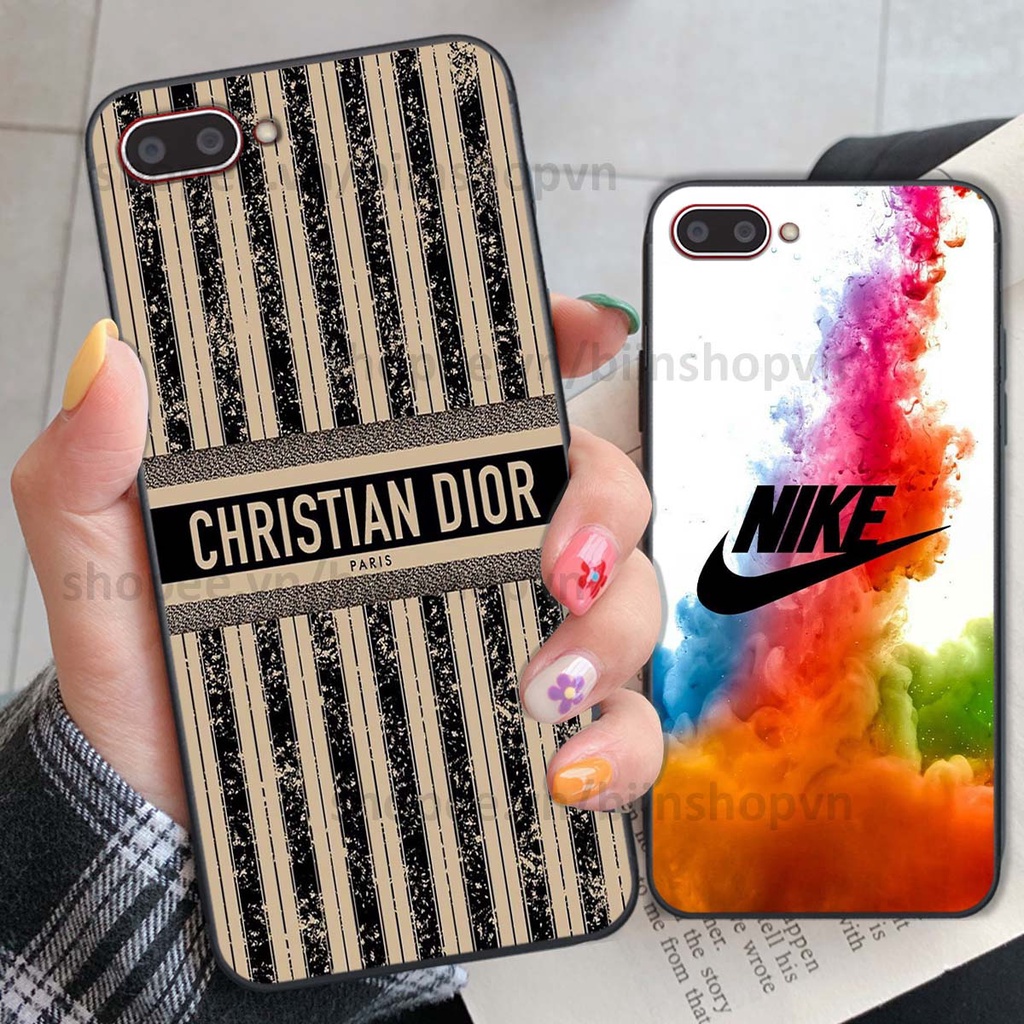 Ốp Oppo A3s / A1k in hình thương hiệu nhiều màu sắc thể thao cá tính thời trang