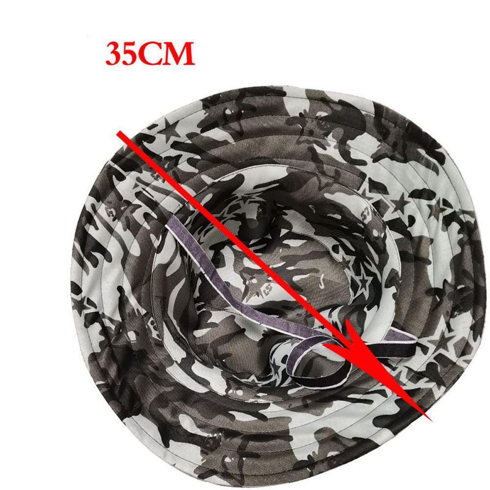 Mũ Bucket Chống Nắng Vành Rộng Họa Tiết Rằn Ri Chất Liệu Nhanh Khô Có Thể Gấp Gọn Tiện Lợi