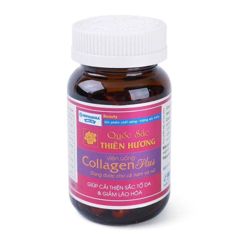Quốc sắc thiên hương viên uống Collagen Plus bổ sung Collagen