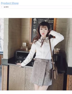 [Order] Sơ mi 2 cổ buộc nơ cực xinh