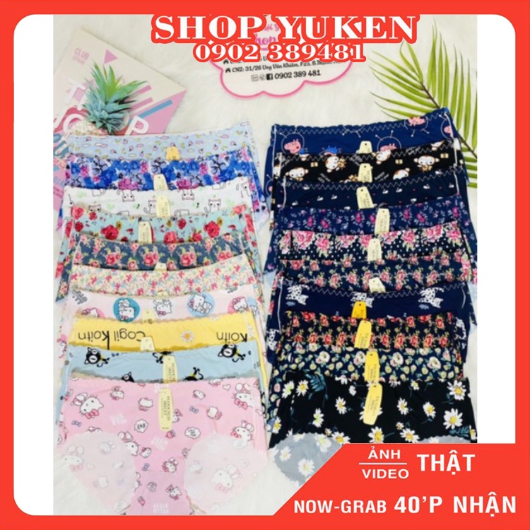 [Combo Sét 5]Quần Lót Nữ-Quần Su Bông Siêu Mát Cao Cấp (40kg-60kg)