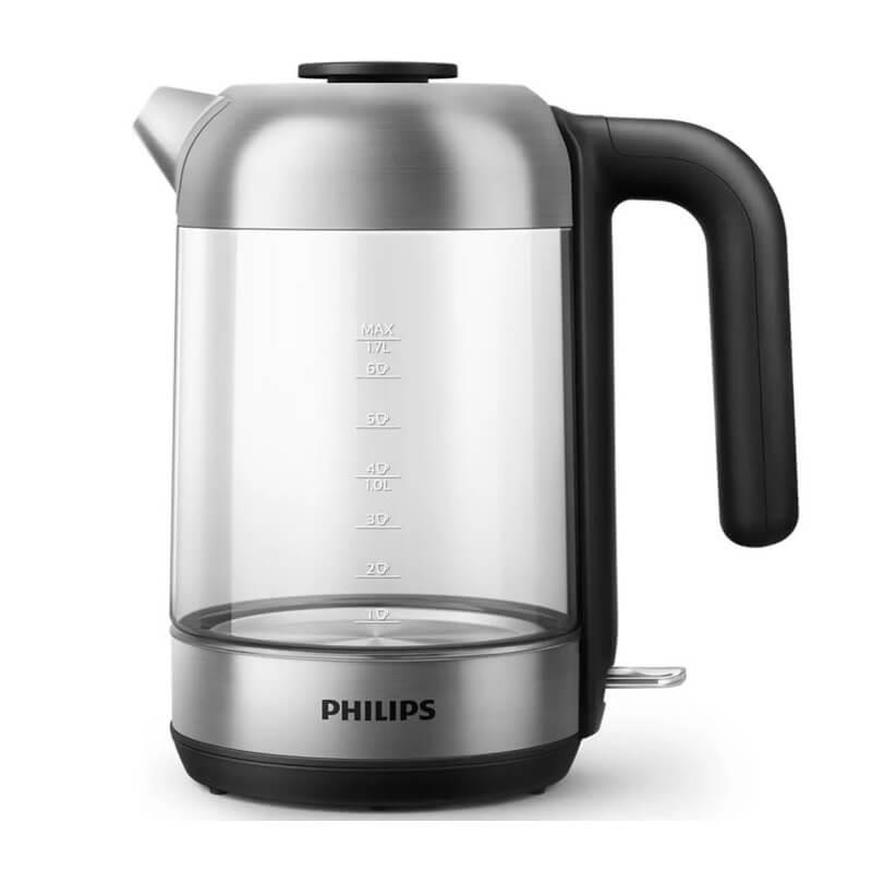 Ấm siêu tốc PHILIPS 1.7L HD9339, ấm thủy tinh