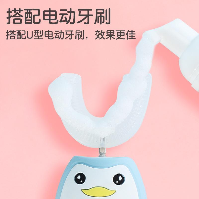 Kem đánh răng cho bàn chải hình chữ U không độc hại cho bé