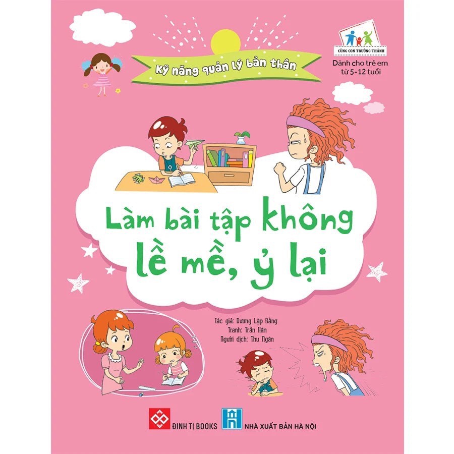 Sách - Kỹ năng quản lý bản thân (bộ 8 cuốn) - dành cho trẻ từ 5-12 tuổi.
