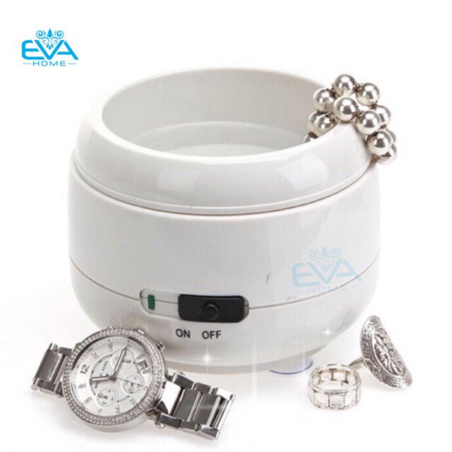 FREE SHIP MÁY LÀM SẠCH NỮ TRANG TRANG SỨC JEWELLERY CLEANER (Tặng Kèm Pin)