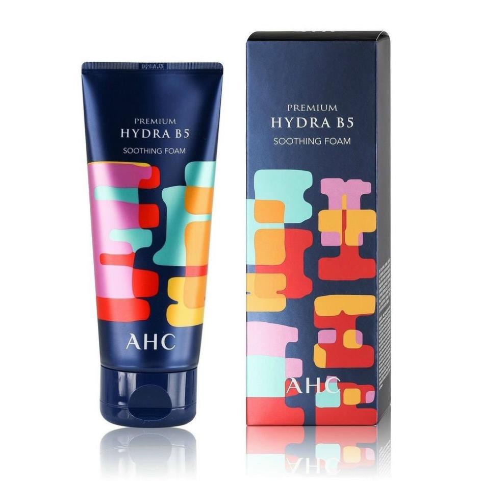 Sữa rửa mặt tạo bọt AHC Premium Hydra B5 180ml, sữa rửa mặt kiềm dầu chuẩn Hàn Quốc - Hts.cosmetic | BigBuy360 - bigbuy360.vn