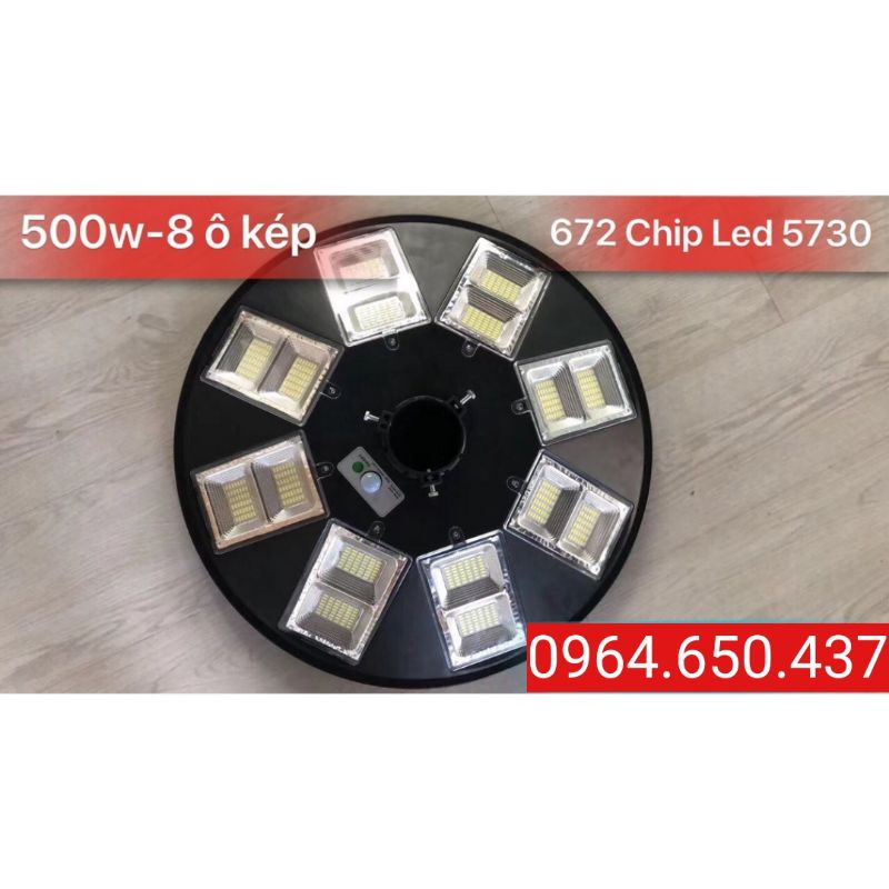 Đèn Năng Lượng Mặt Trời Sân Vườn, Công Viên UFO Siêu Sáng Chống Nước IP66