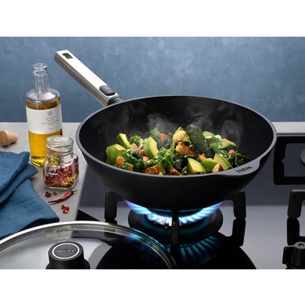 Chảo sâu lòng WOLL Diamond lite wok and stir fry pans [Nhập Đức]