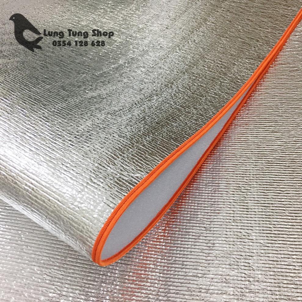 Chiếu ngủ trưa văn phòng cá nhân dày 3.5ly màu cam  - thảm ngủ trưa cá nhân , thảm du lịch