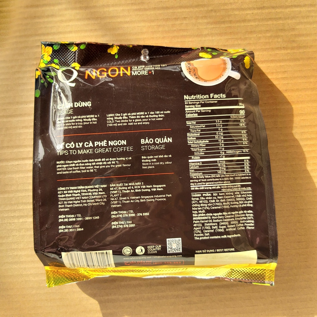 Cà phê sữa Ngon Trần Quang