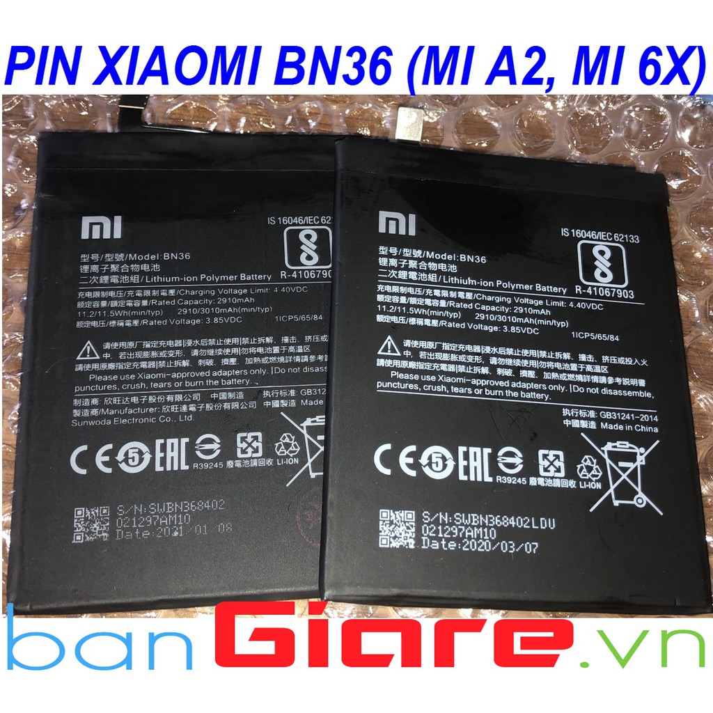 PIN XIAOMI REDMI 5A