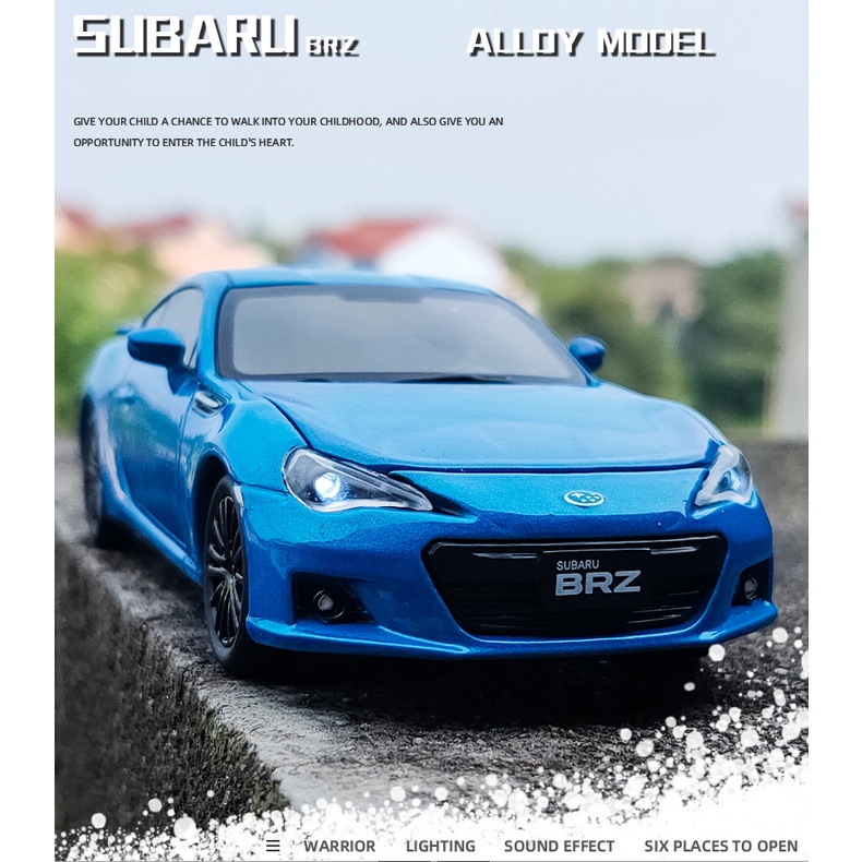 Mô Hình Xe Hơi Subaru 2019 Brz Tỉ Lệ 1: 32