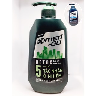 Dầu Gội X-men Go Detox 630g