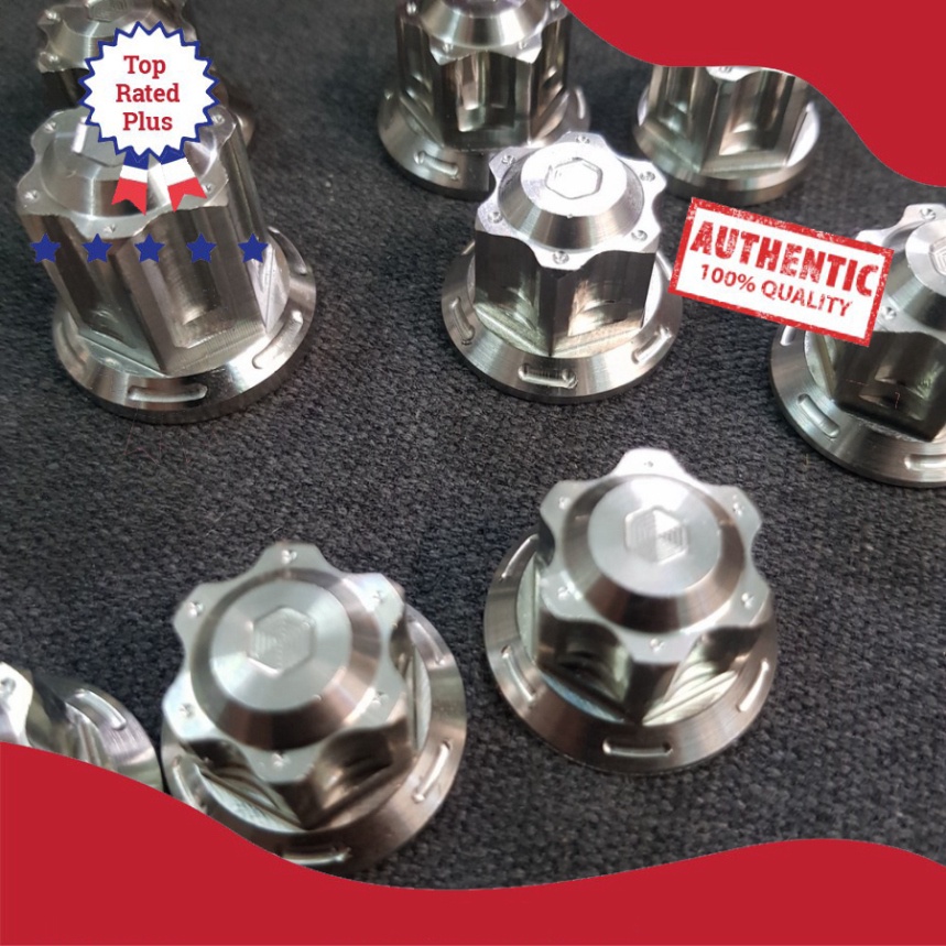 [HCM XẢ KHO MÙA DỊCH] Tán SALAYA INOX bao rỉ sét ,tán ốc cốt bánh xe máy, tán cốt phuộc, ốc chân phuộc ( ĐỦ SIZE )