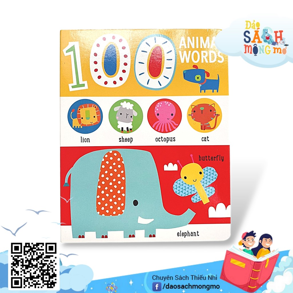 Đồ chơi kể tên First 100 Animal Words - 100 Từ Vựng Về Động Vật