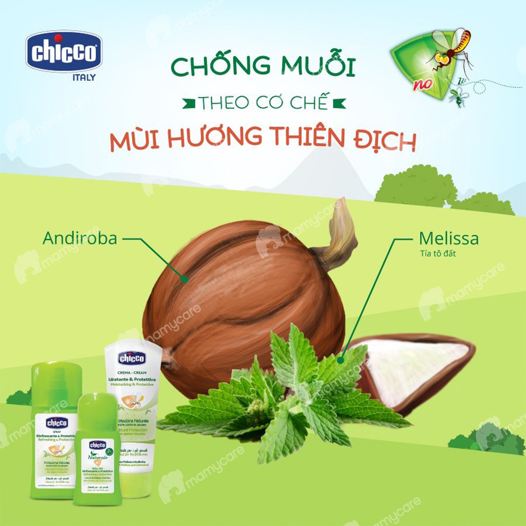 Lăn bôi vết muỗi đốt, côn trùng cắn Chicco an toàn cho bé sơ sinh và mẹ bầu 10ml - MAMYCARE