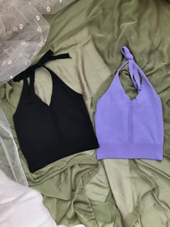 Áo yếm len dệt - Lira top