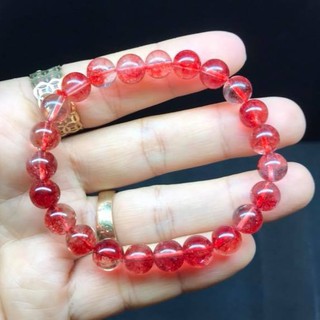 VÒNG TAY ƯU LINH ĐỎ 8LY