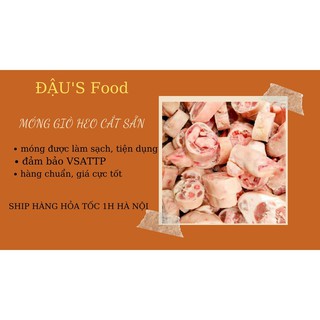 Móng giò heo cắt sẵn khay 1kg