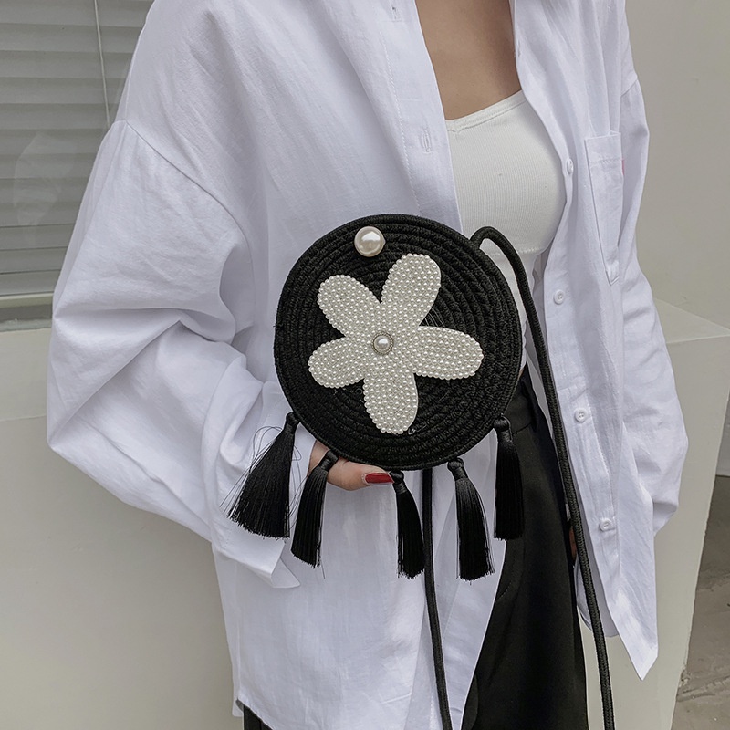 Túi Đeo Vai Dệt Thời Trang Mùa Hè Hàn Quốc 2021