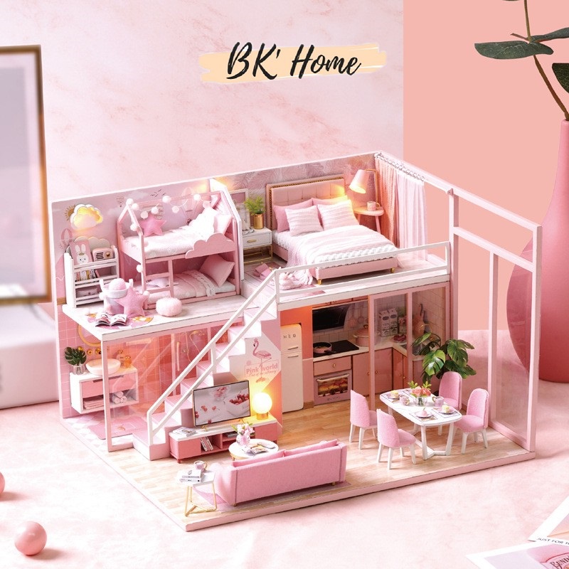 Mô hình nhà búp bê CUTEROOM diy Doll House Miniature MEETING YOUR SWEET