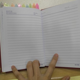 sổ ghi chép khổ A5 nhiều màu