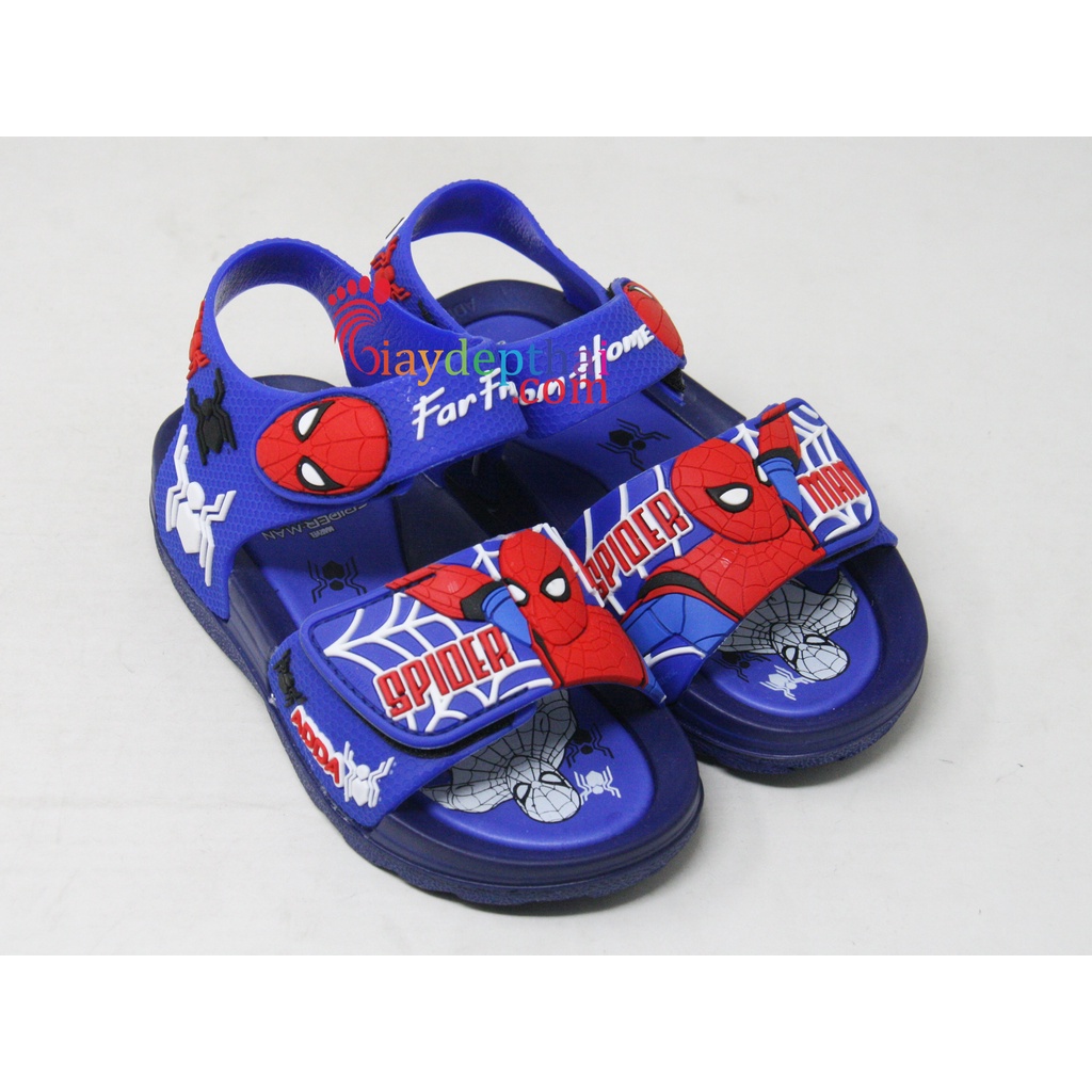 Giày sandal quai hậu Thái Lan Bé Trai siêu nhân người nhện Adda Spiderman 32E11/32E14 (Hình ngẫu nhiên)