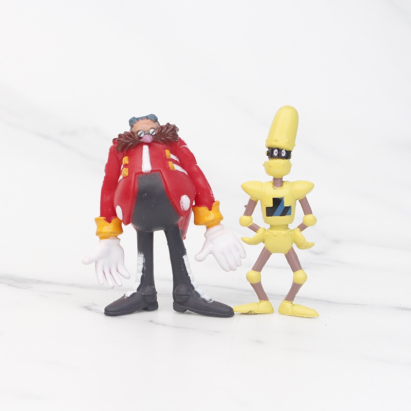 Set 12 Mô Hình Nhân Vật Trong Sonic the Hedgehog