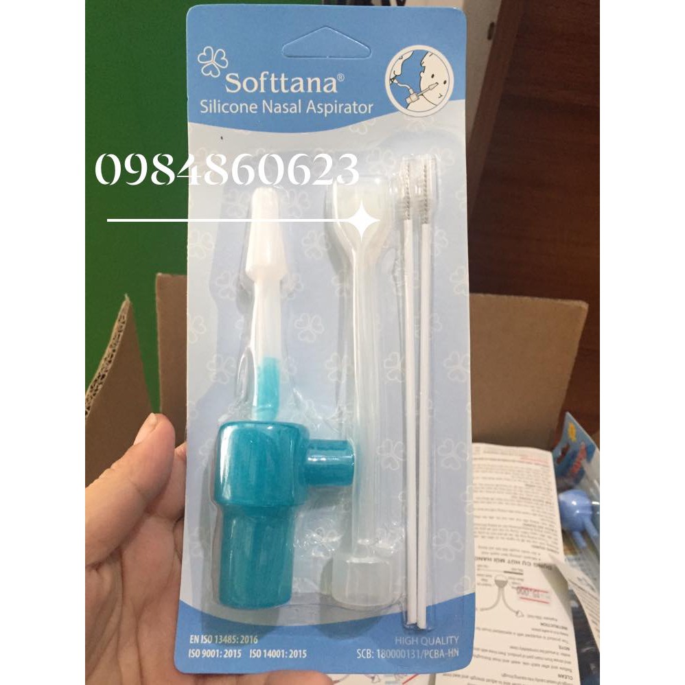Dụng cụ hút mũi Silicone SOFTTANA
