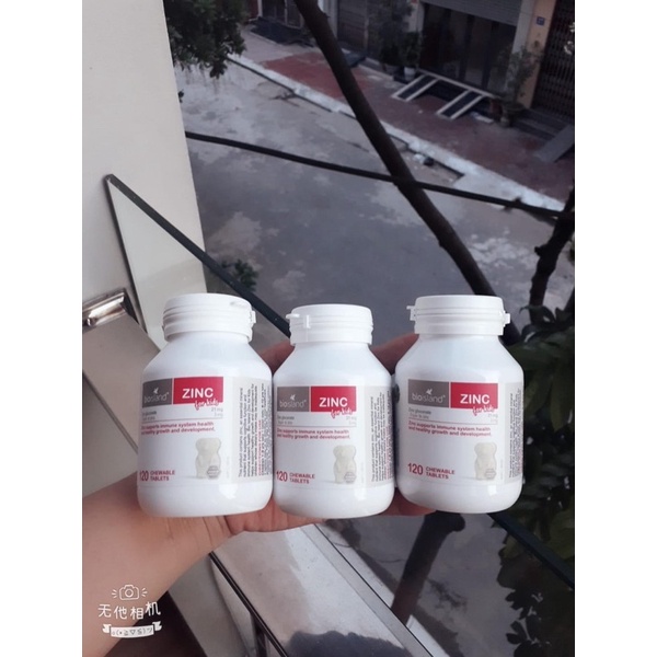 Viên uống Bio Island ZinC 120 viên cho trẻ Úc