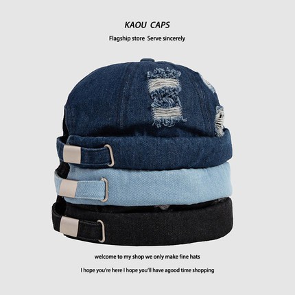Nón Vành Denim Phong Cách Retro Thời Trang Cho Nam Và Nữ