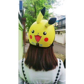Mũ Bảo Hiểm 1/2 có Tai Cute.. (không kèm chong chóng)