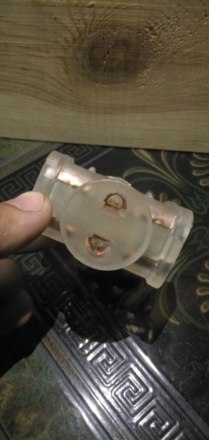 Ổ Cắm Điện Đa Năng Cao Su Đúc 5 Lổ Cắm