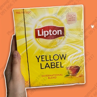Trà Lipton Nhãn Vàng Túi Lọc 200g (2gx100 tép)