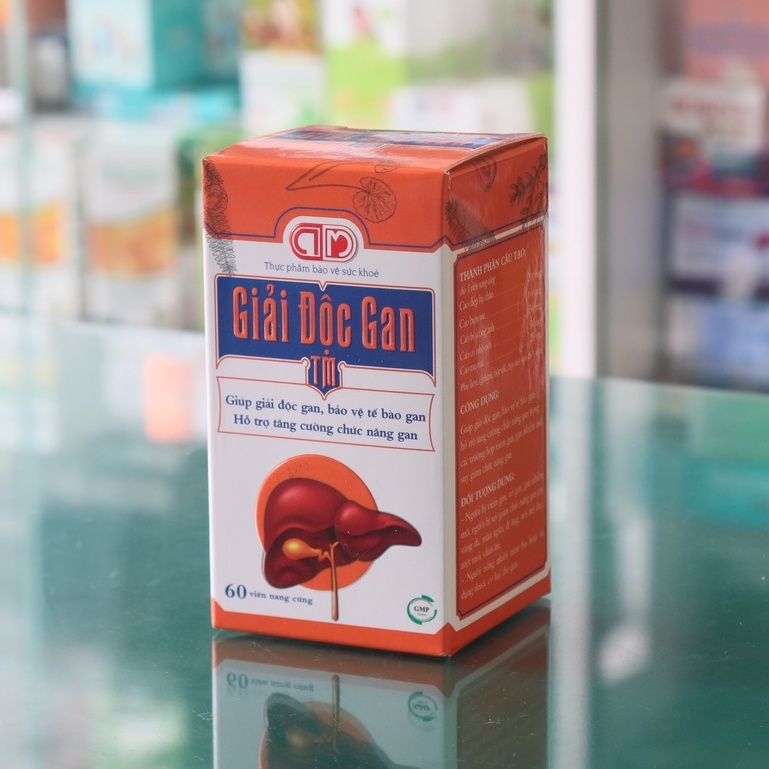 GIẢI ĐỘC GAN TM - Giúp giải độc gan, bảo vệ tế bào gan, hỗ trợ tăng cường chức năng gan (60 viên)