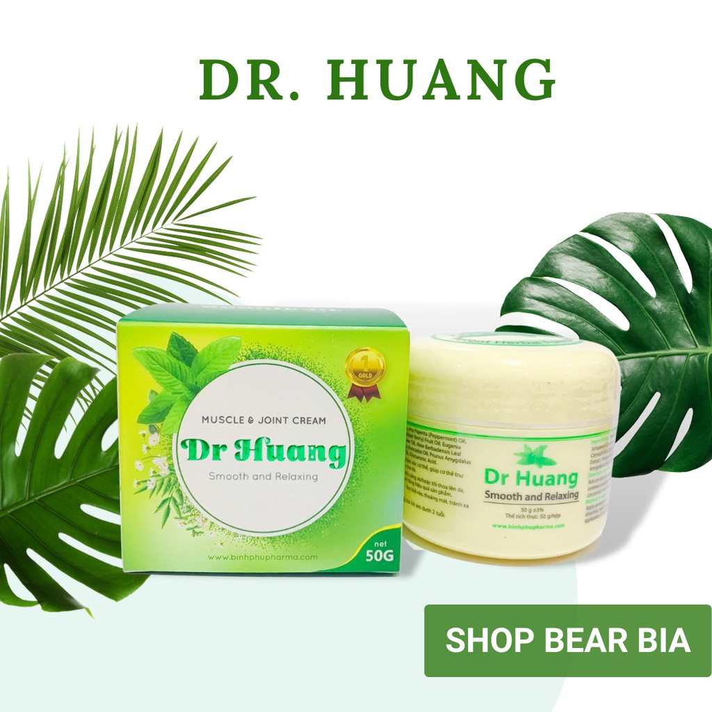 (HCM) Dầu Thảo Dược Dr. Huang Hộp 60ml (Đài Loan)