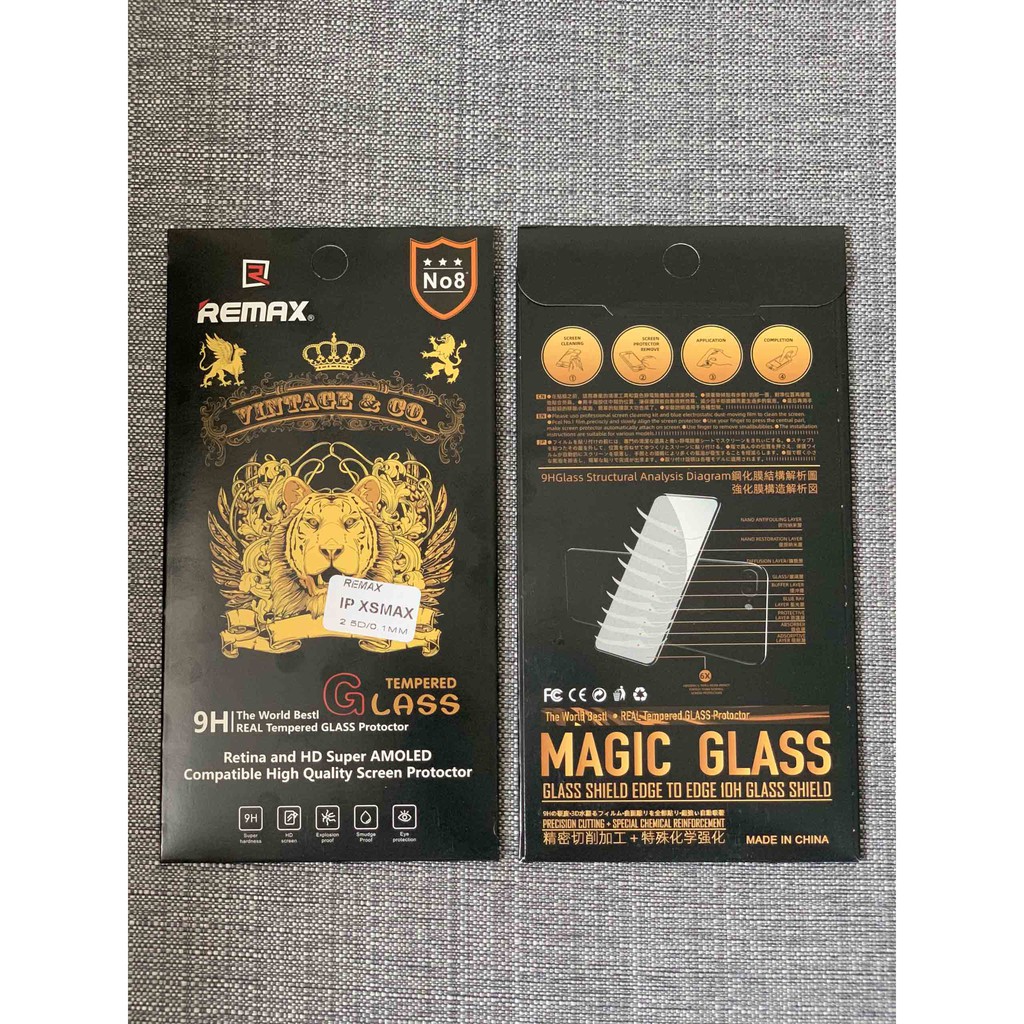 (FULL Dòng) Kính cường lực 21D - Remax cho 6 đến 13 PRO MAX - Chống xước va đập