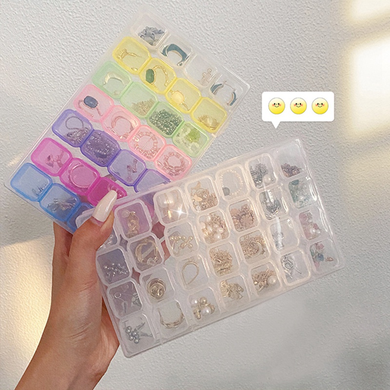 Hộp Đựng Thuốc / Trang Sức Trong Suốt Đa Năng