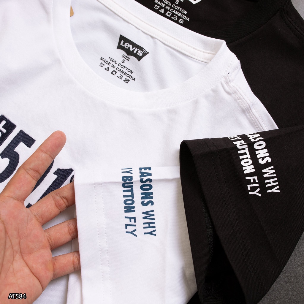 Áo thun 100% Cotton 4 chiều Levi.s AT584 - áo thun nam VNXK
