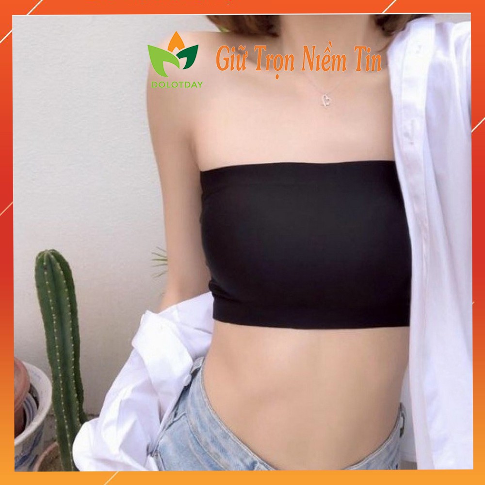 Áo Bra Nữ Đúc Su, Bra Không Dây, Áo Ngực Không Gọng Quây Ngang AOLOT01