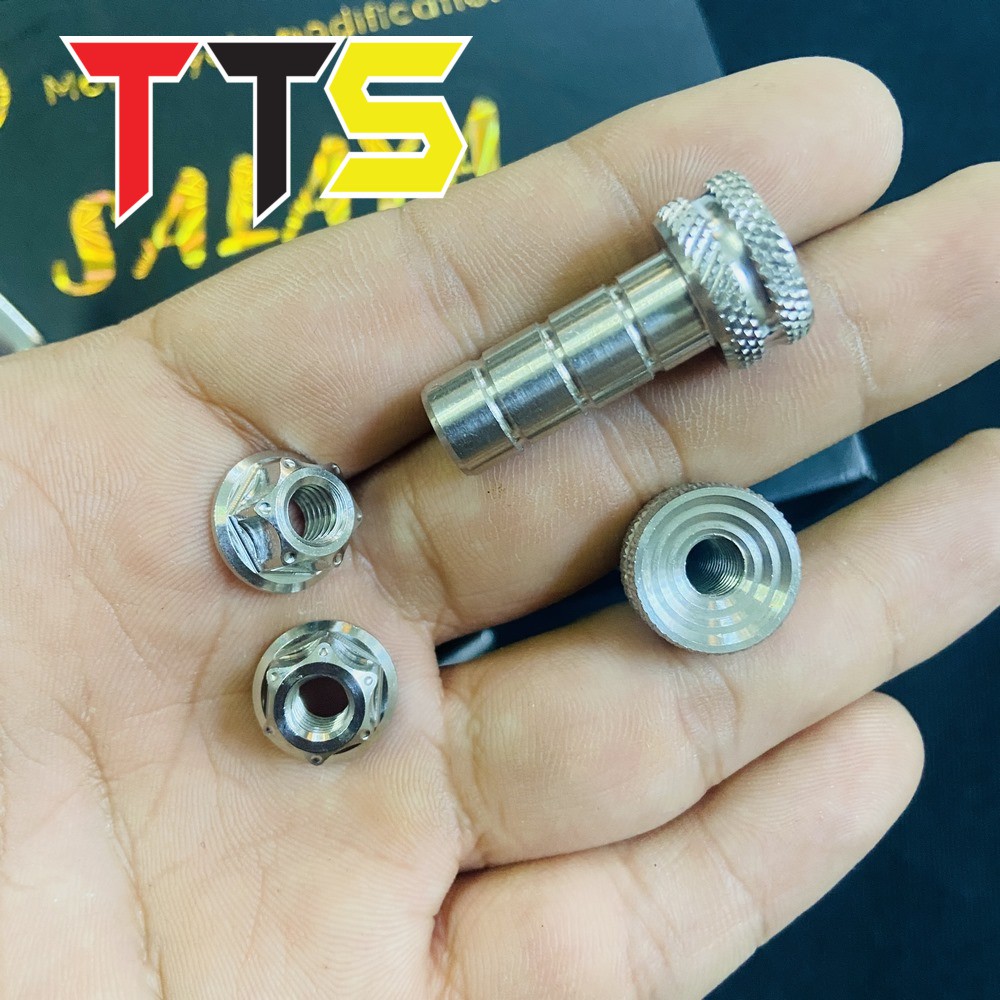 ỐC NÒNG SÚNG TĂNG SÊN KÈM TÁN SALAYA CHẤT LIỆU INOX 304 BAO RỈ SÉT