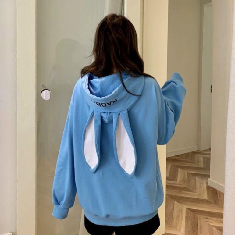 Áo khoác Hoodie Nỉ Nữ Tai Thỏ - Thiên Đàng Áo Khoác | BigBuy360 - bigbuy360.vn