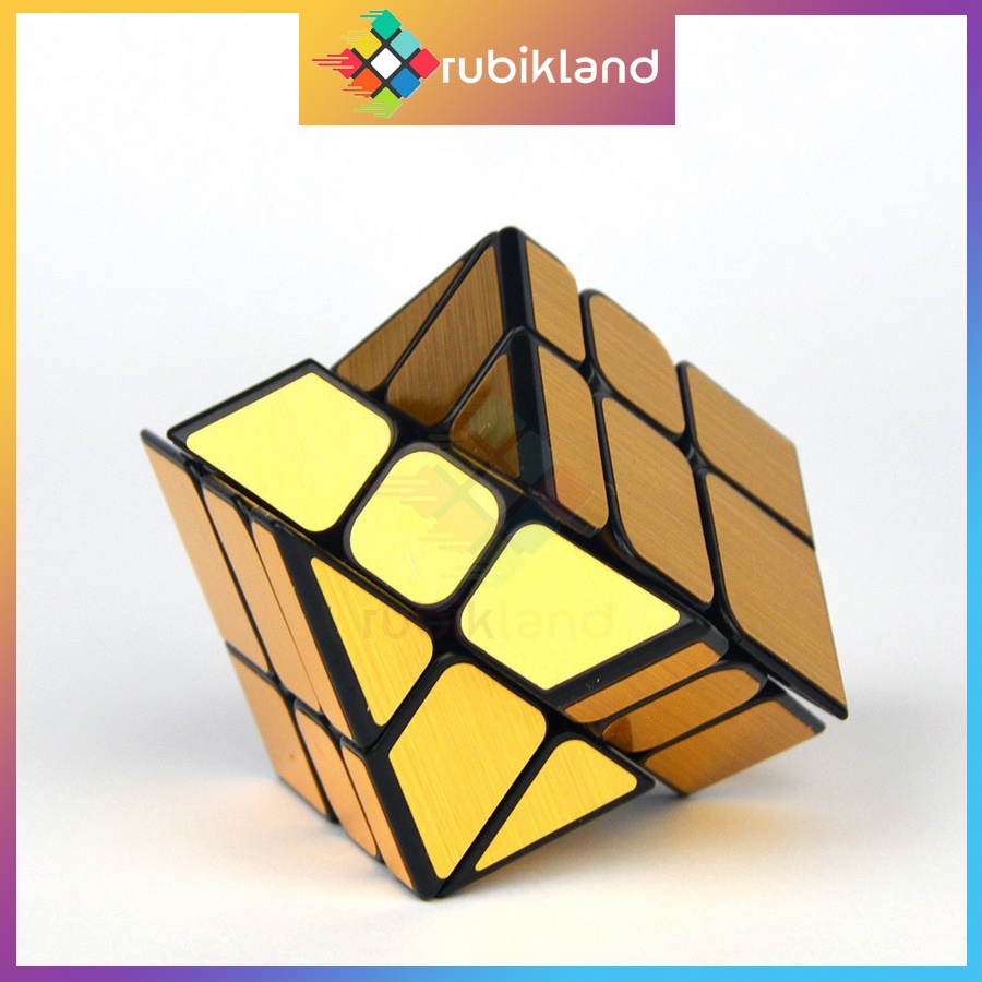 Rubik MoYu MeiLong Windmirror Mirror Windmill Cube Rubic Biến Thể 3x3 Đồ Chơi Trí Tuệ Trẻ Em