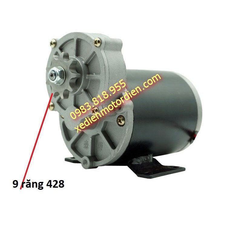 Động cơ giảm tốc 12v500w có chổi than 12v 500w