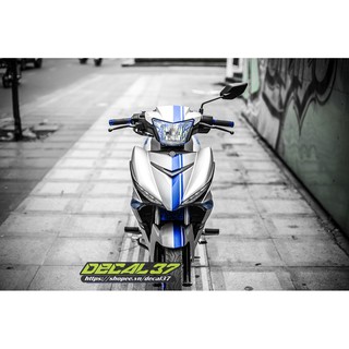 Tem Trùm Exciter 150 Slider Xanh bạc