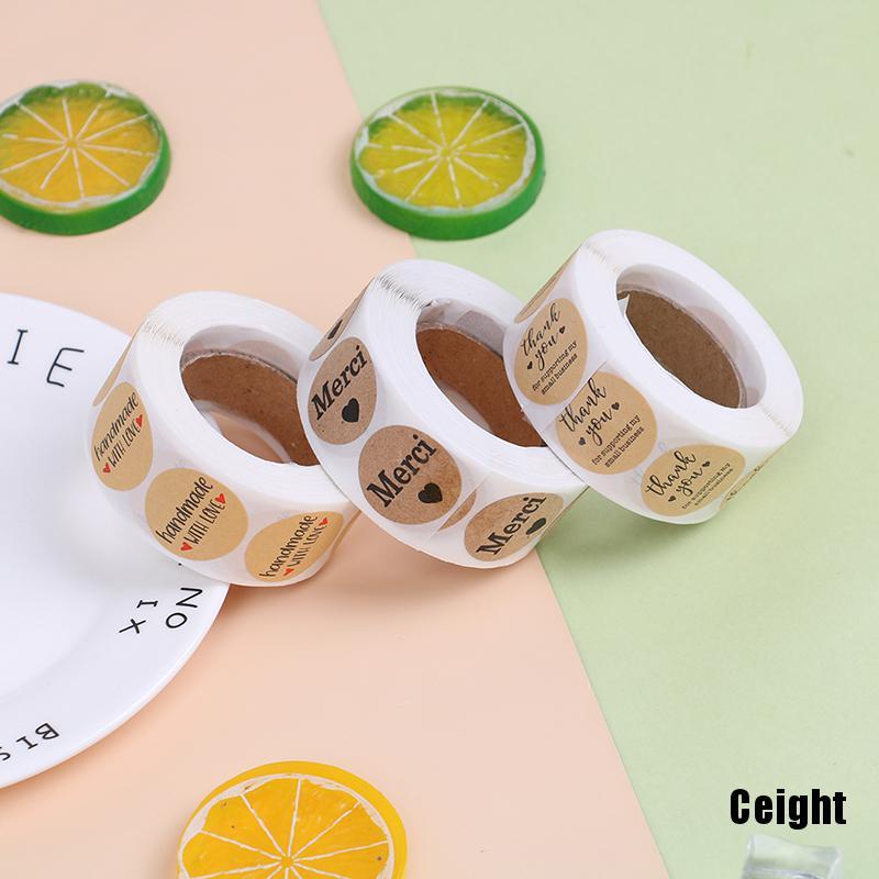 Nhãn Dán Trang Trí In Chữ Thank You